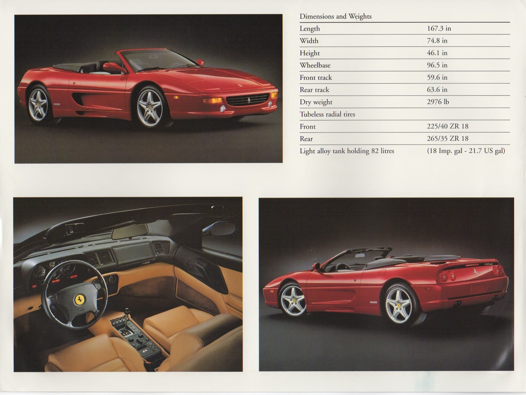 Ferrari F355 Spider Brochure (h)