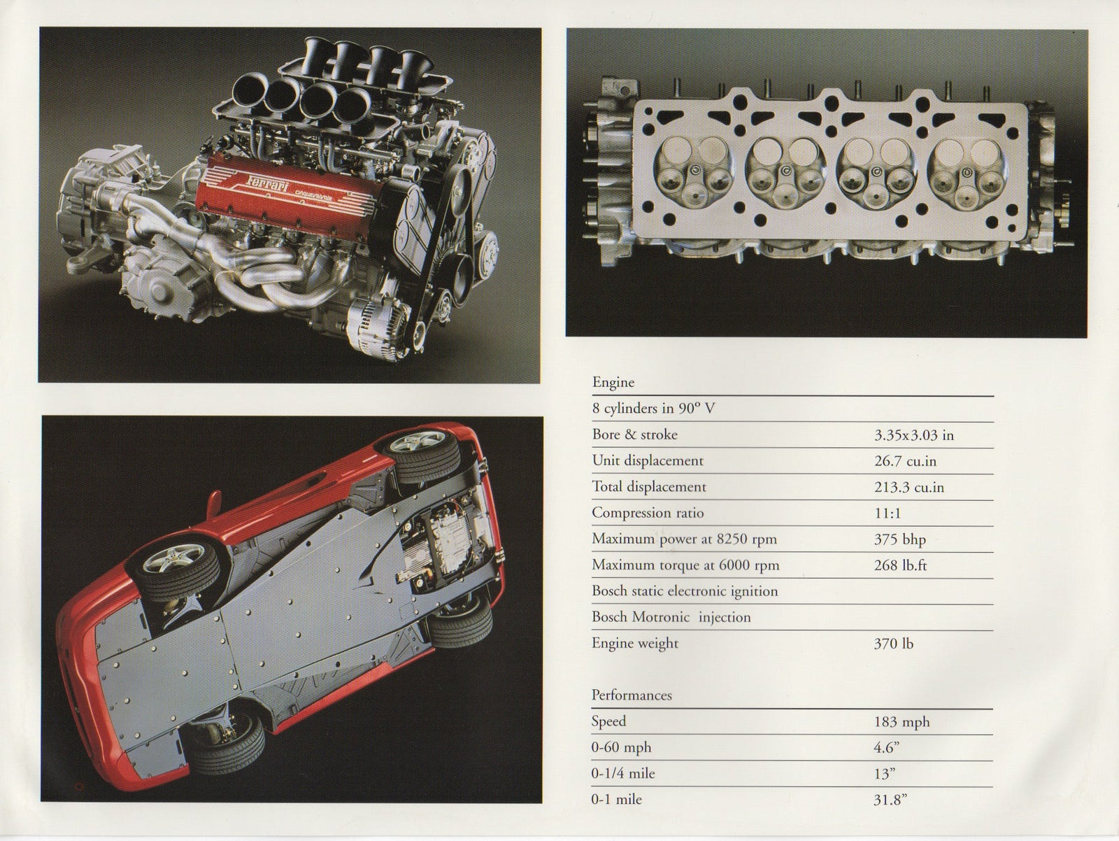 Ferrari F355 Spider Brochure (h)