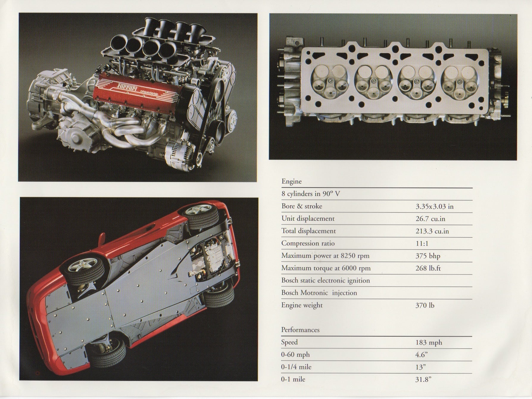 Ferrari F355 Spider Brochure (h)