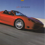 Ferrari 360 Spider Brochure