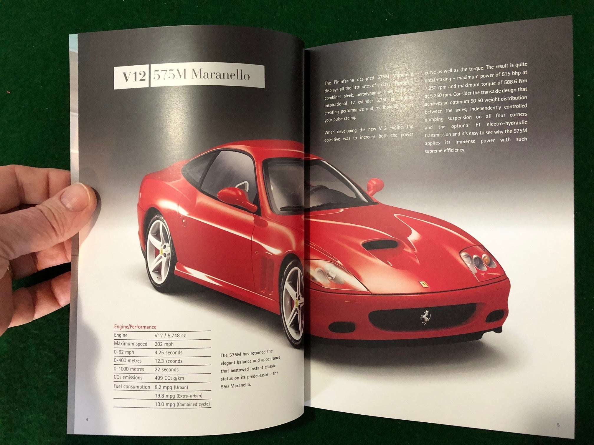 Ferrari Product Range 2003 Brochure (UK)
