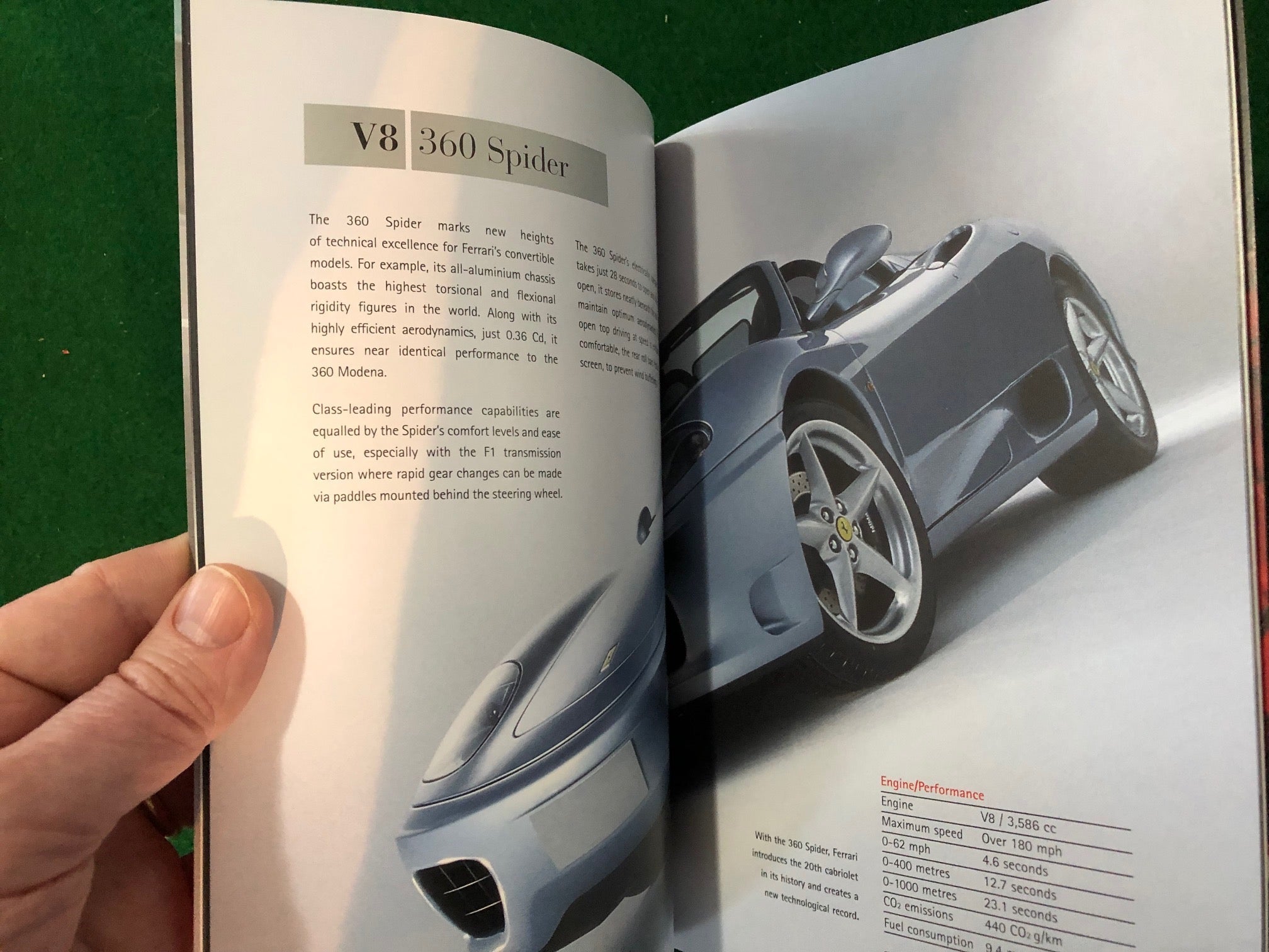 Ferrari Product Range 2003 Brochure (UK)