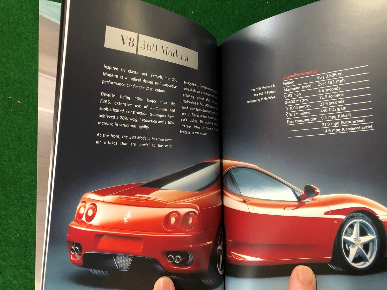 Ferrari Product Range 2003 Brochure (UK)