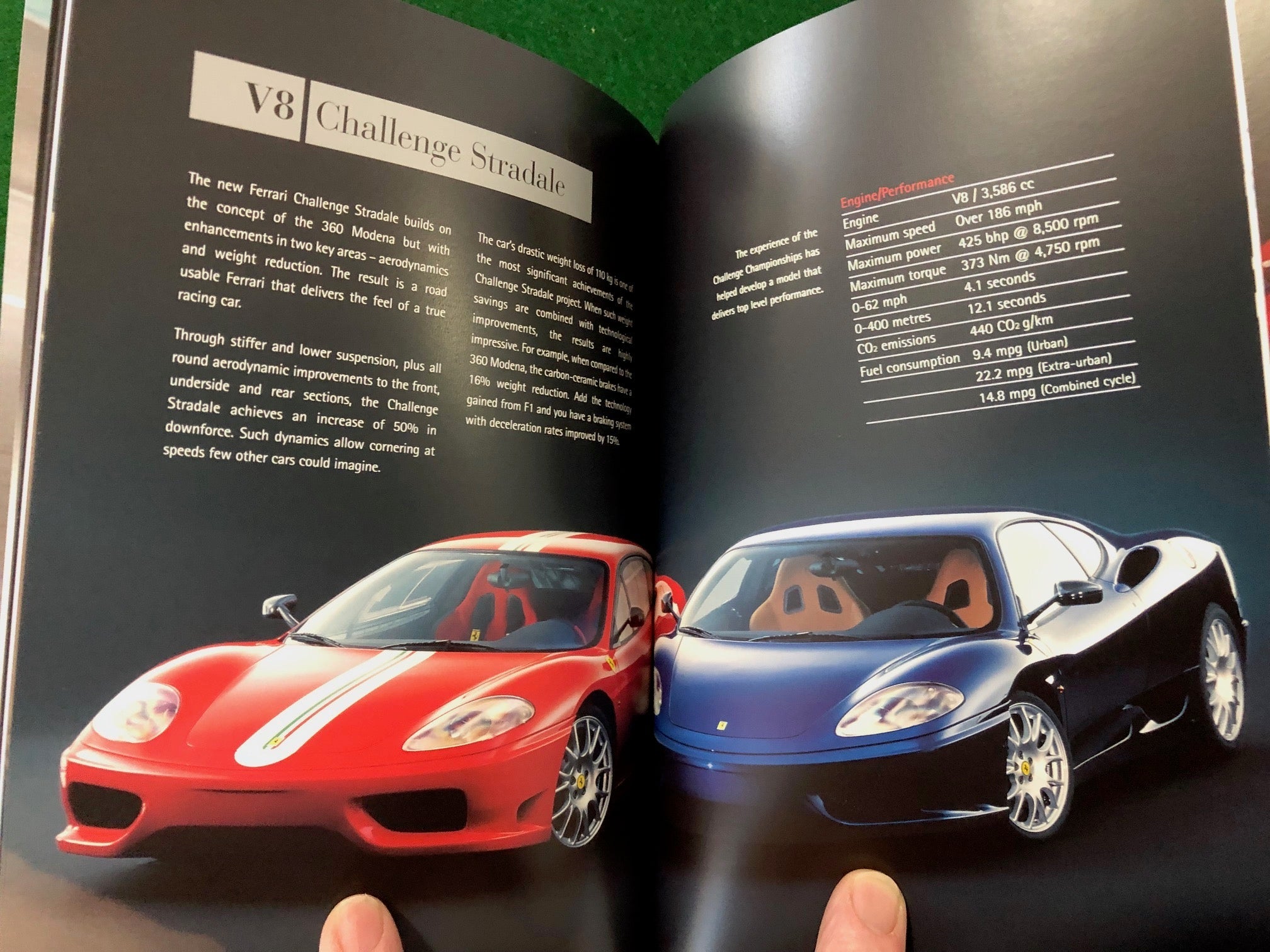 Ferrari Product Range 2003 Brochure (UK)