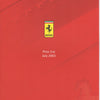 Ferrari 2003 Price List (UK-July)