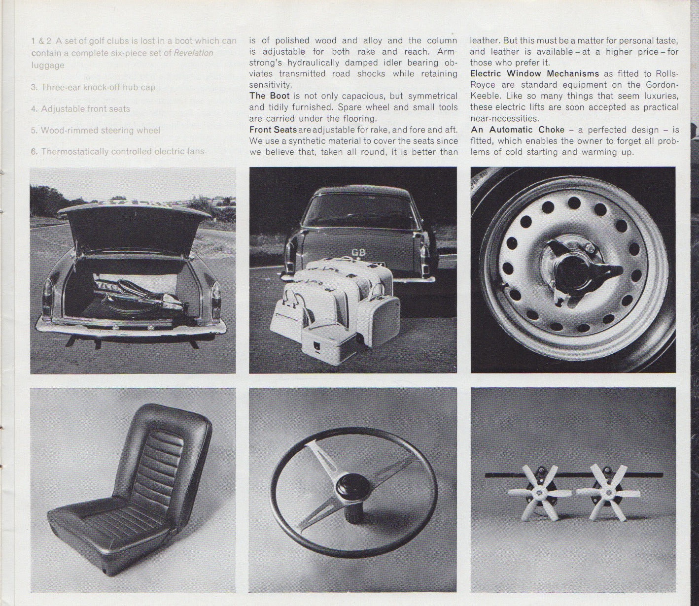 Gordon - Keeble 1964 Deluxe Brochure