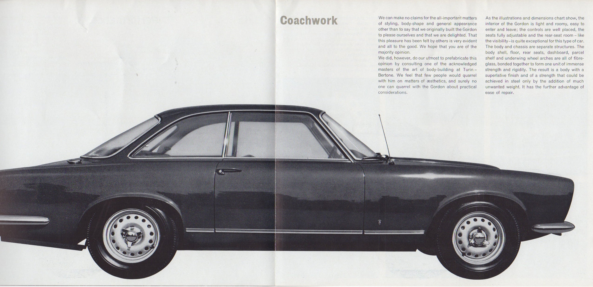 Gordon - Keeble 1964 Deluxe Brochure