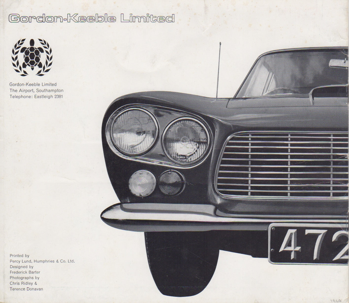 Gordon - Keeble 1964 Deluxe Brochure