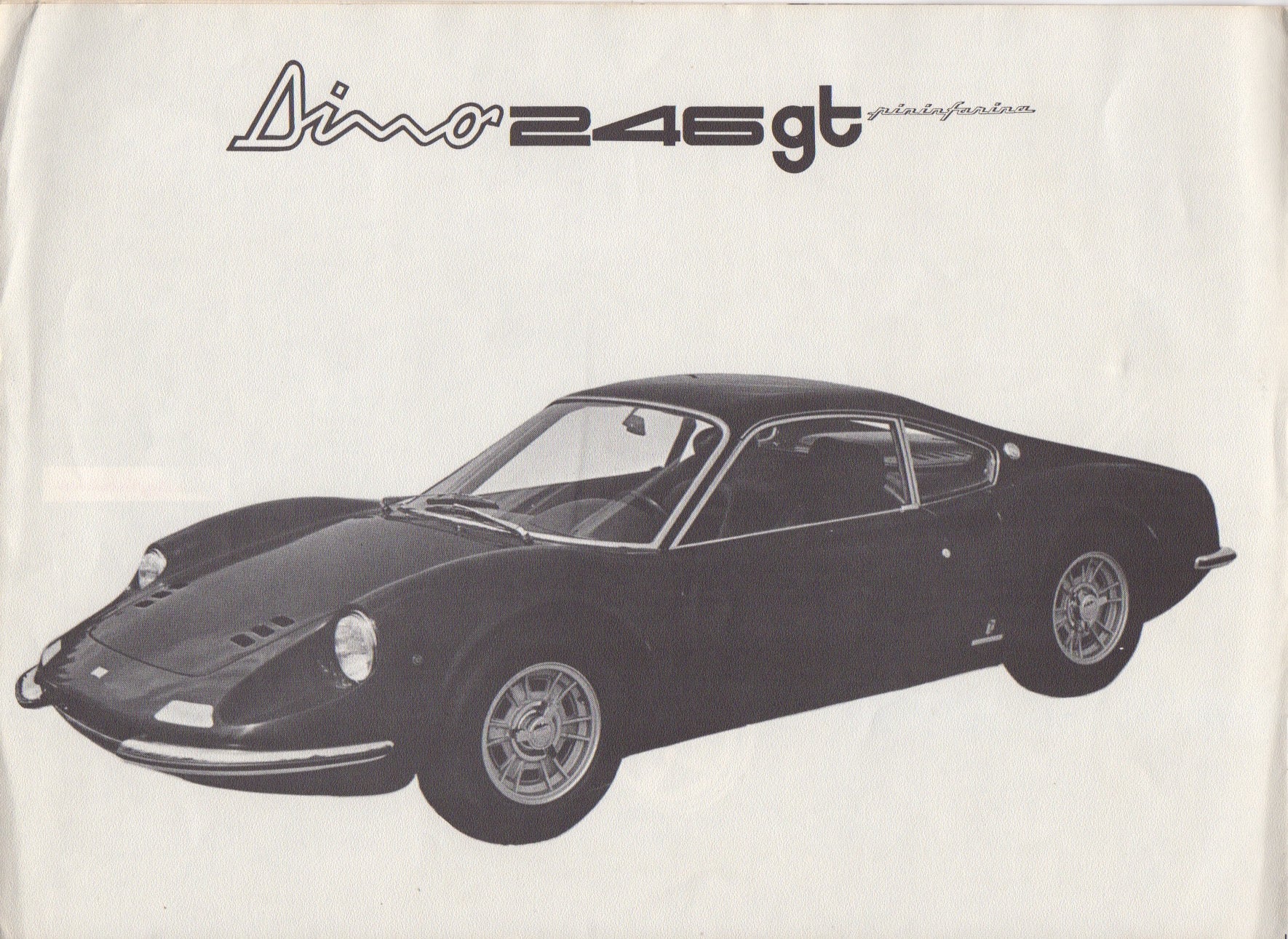 Ferrari Product Range 1969-1971 Brochure - Hollywood Sport Cars