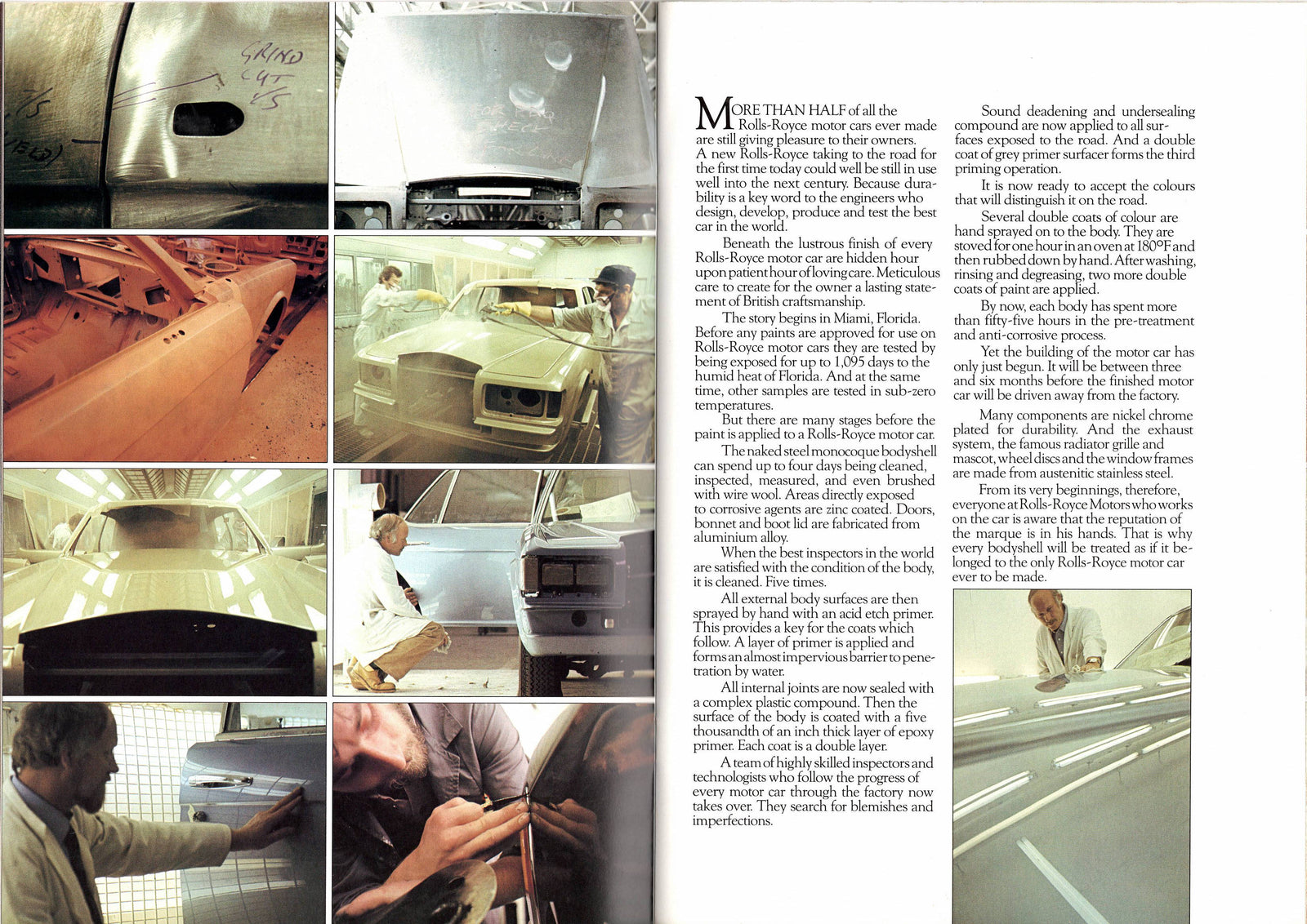 Rolls-Royce "Makers of the best car in the world" Brochure