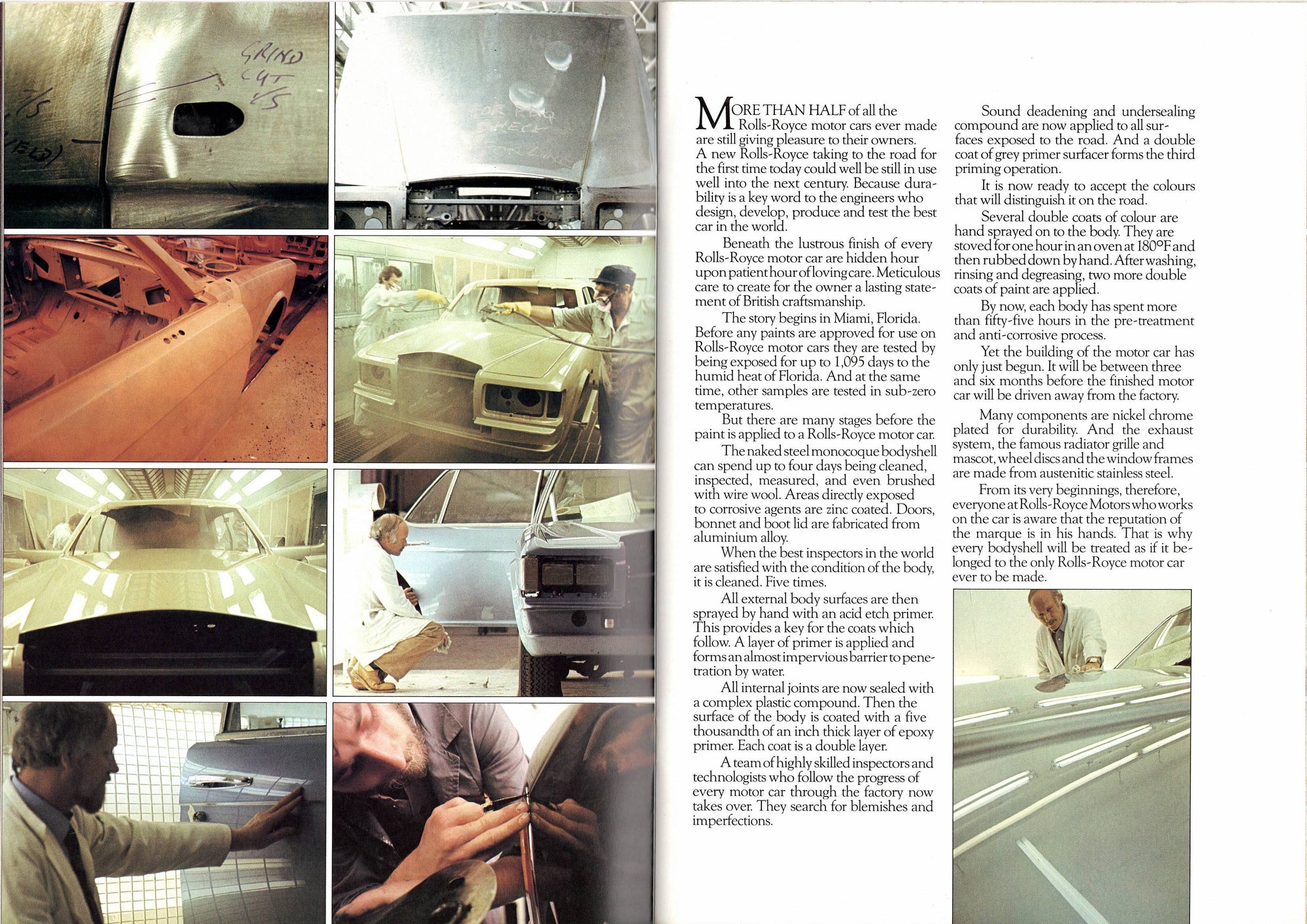 Rolls-Royce "Makers of the best car in the world" Brochure