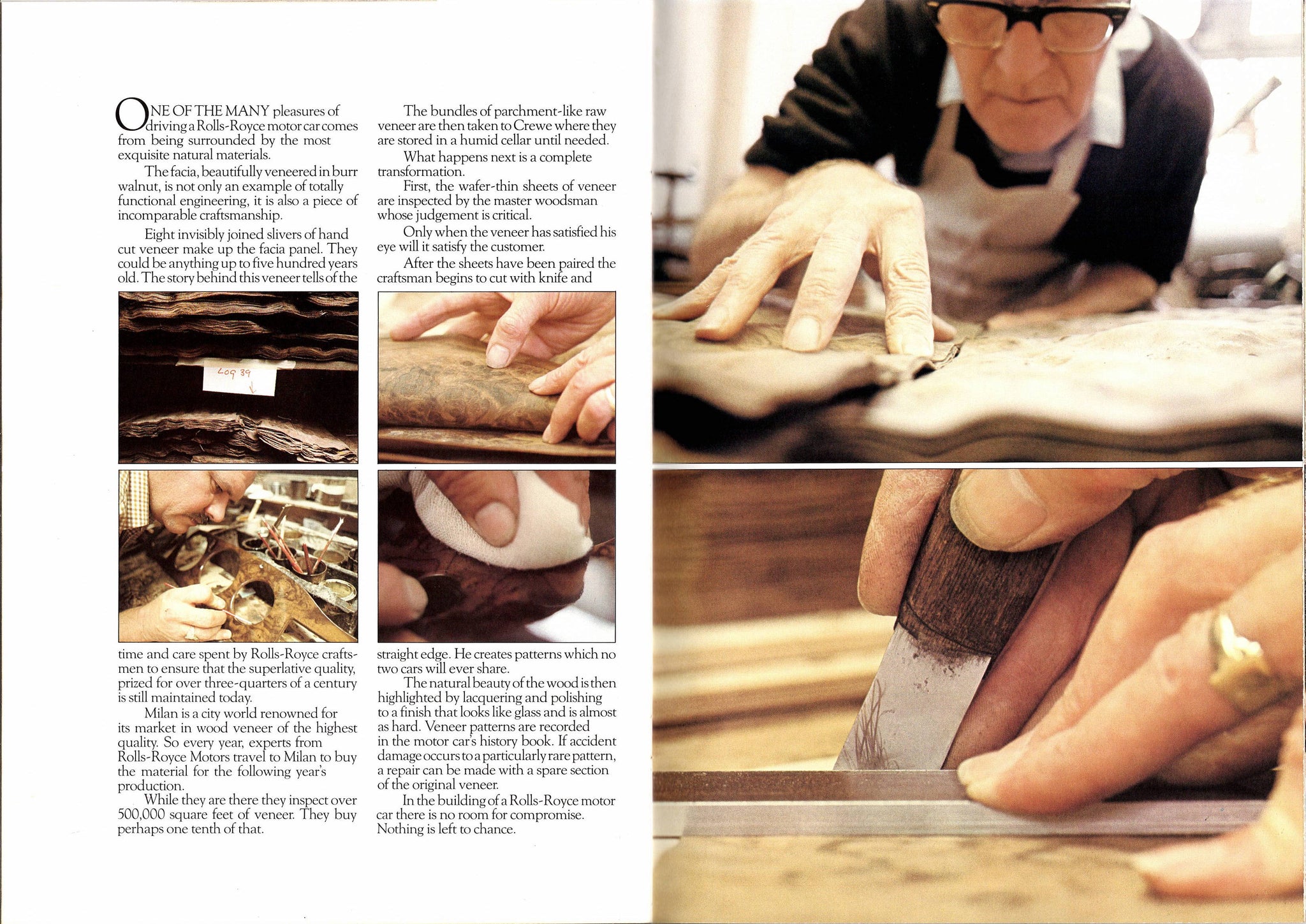 Rolls-Royce "Makers of the best car in the world" Brochure