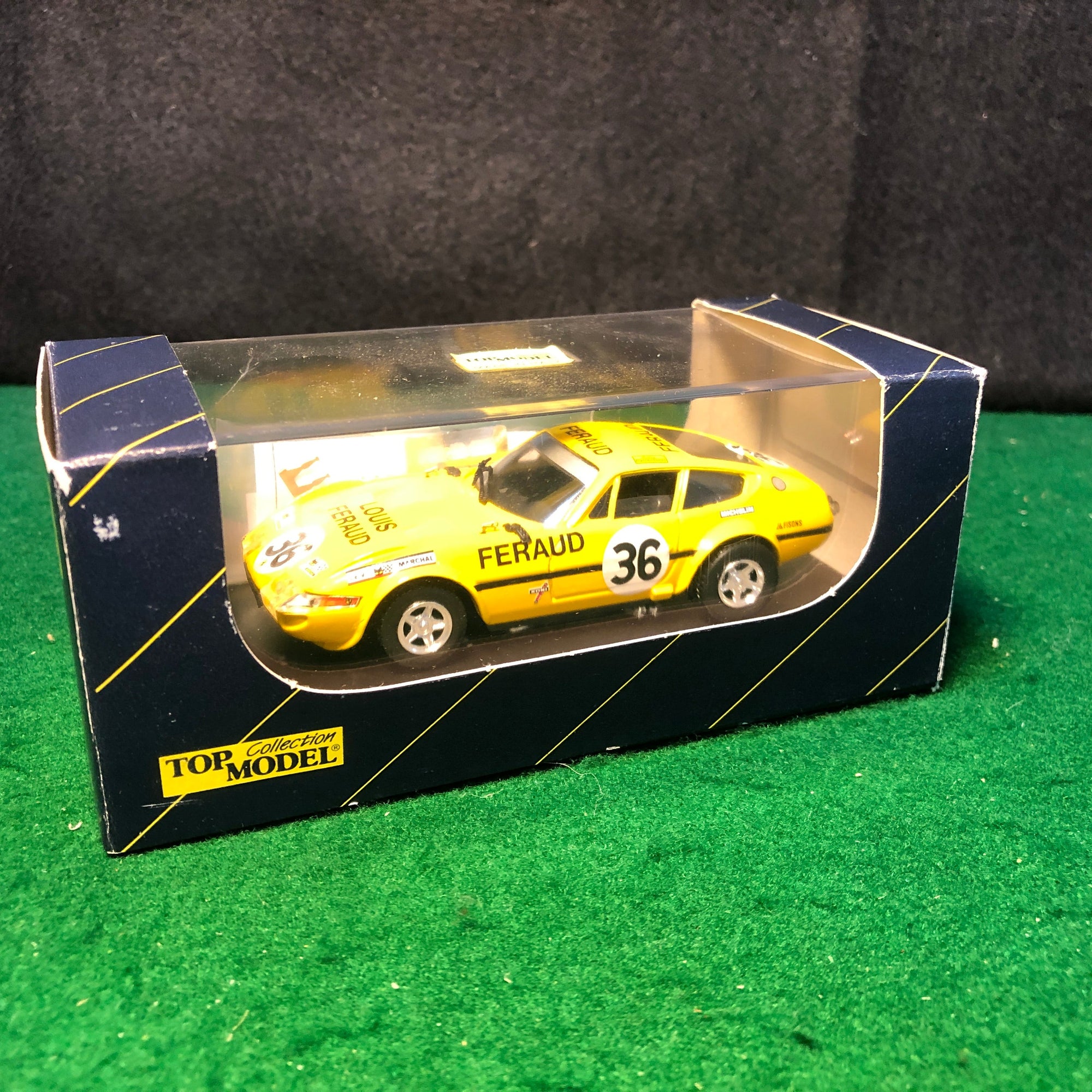 Ferrari 365 GTB/4 Comp Daytona N 36 Le Mans 1972 by Top Model 1:43 (tmc008)