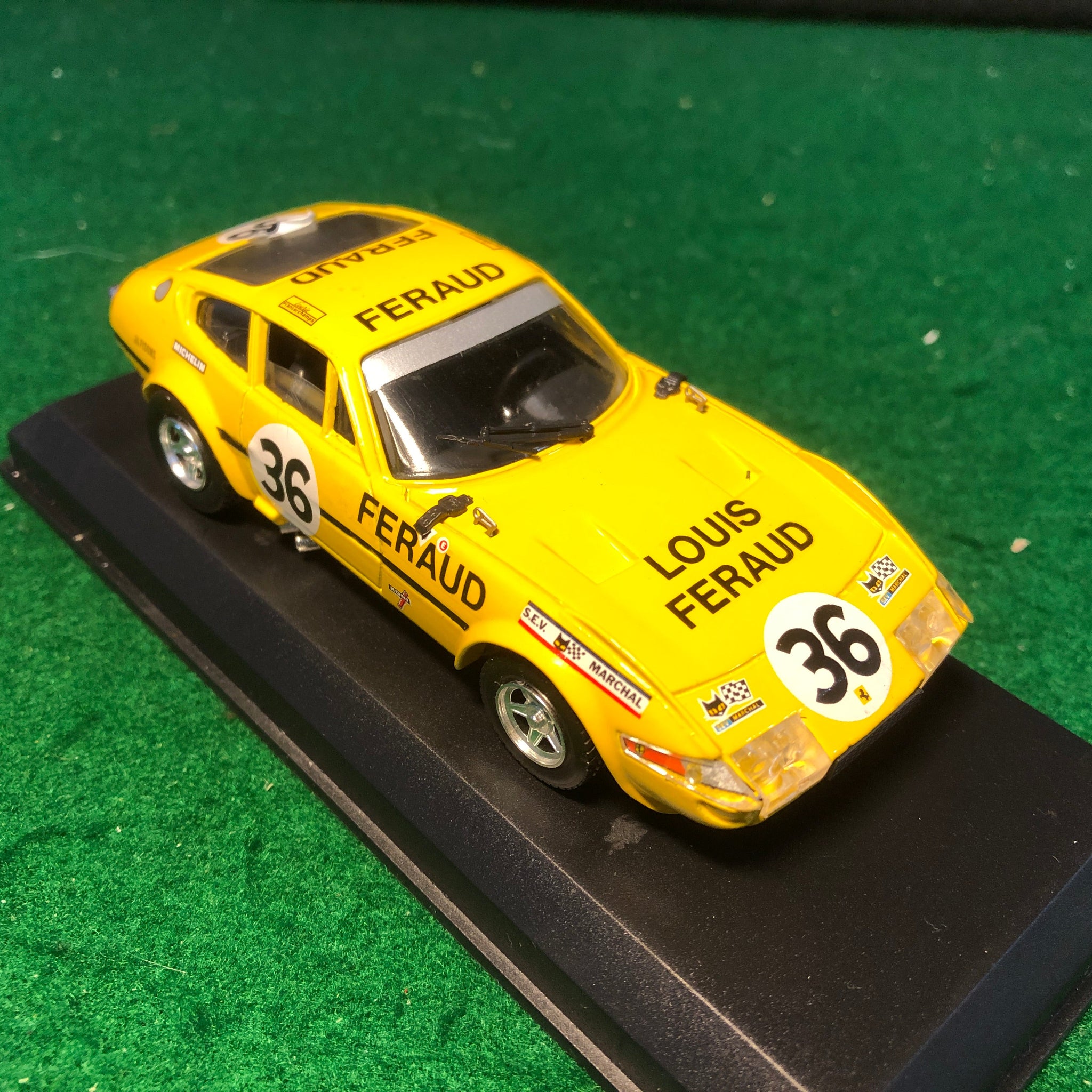 Ferrari 365 GTB/4 Comp Daytona N 36 Le Mans 1972 by Top Model 1:43 (tmc008)