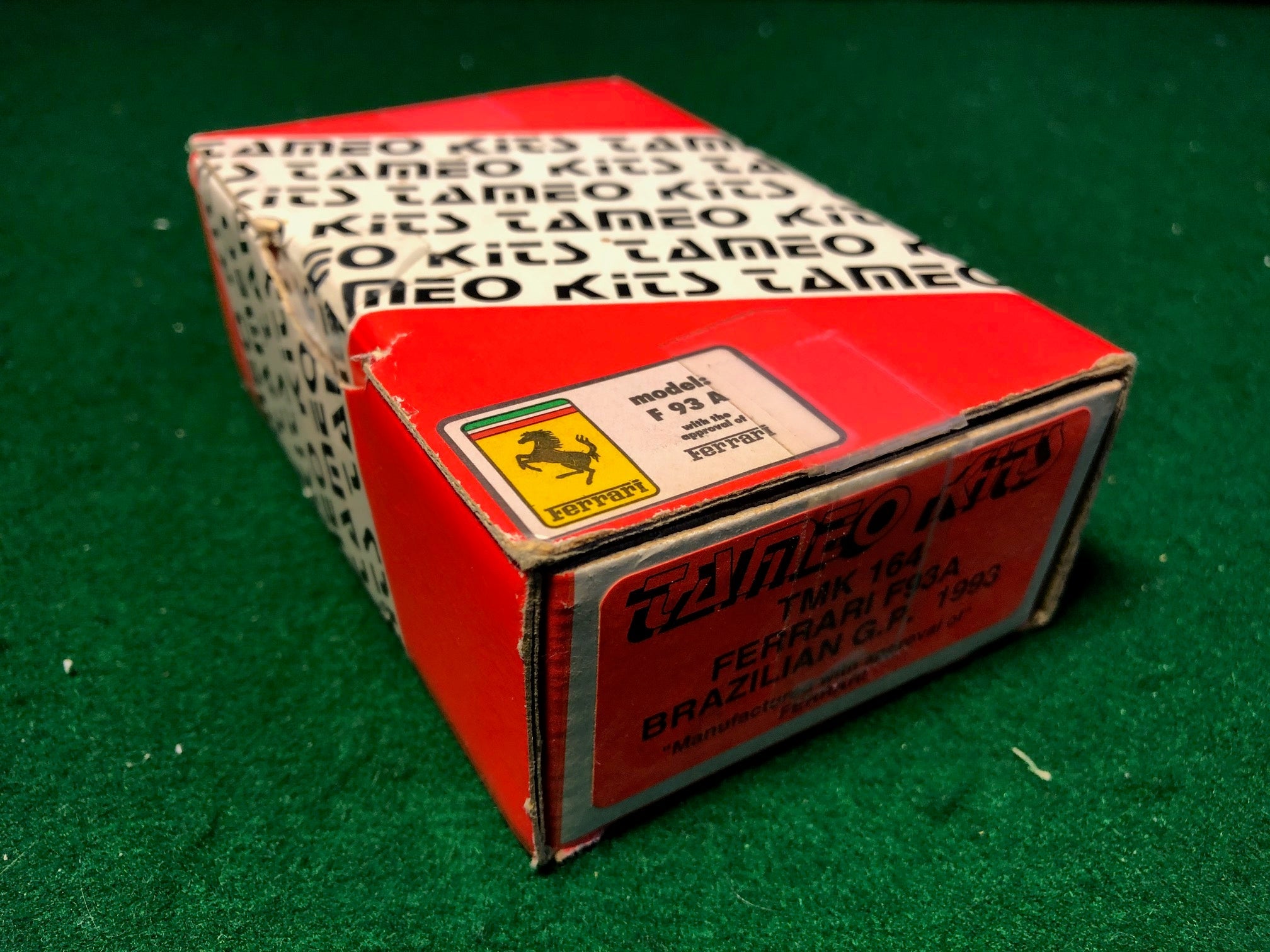 Ferrari F93A F1 Brazilian GP 1993, by Tameo 1:43 (TMK164)