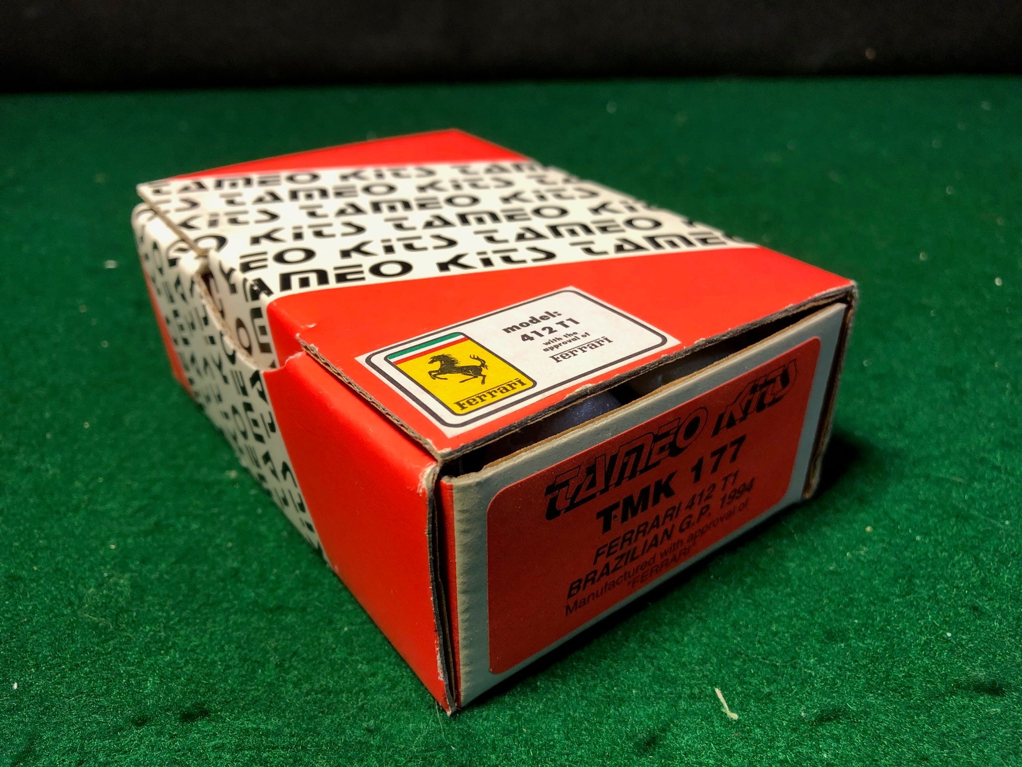 Ferrari 412 T1 F1 Brazilian GP 1994, by Tameo 1:43 (TMK177)