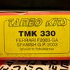 Ferrari F2003-GA F1 Spanish GP 2003, by Tameo 1:43 (TMK330)