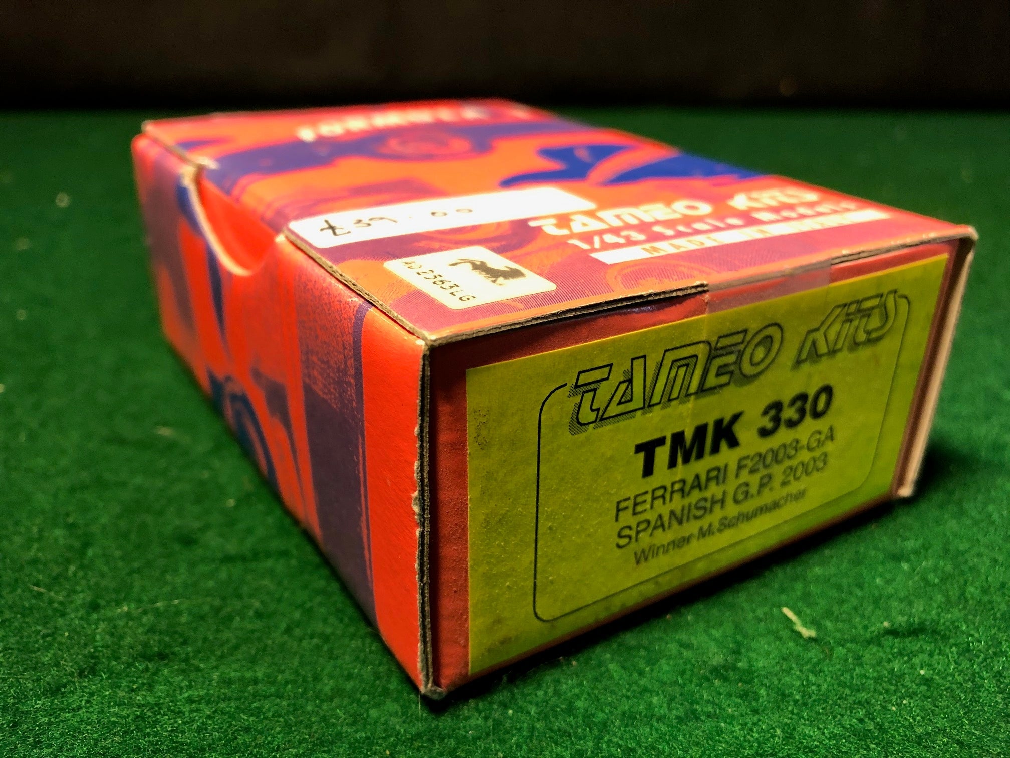 Ferrari F2003-GA F1 Spanish GP 2003, by Tameo 1:43 (TMK330)