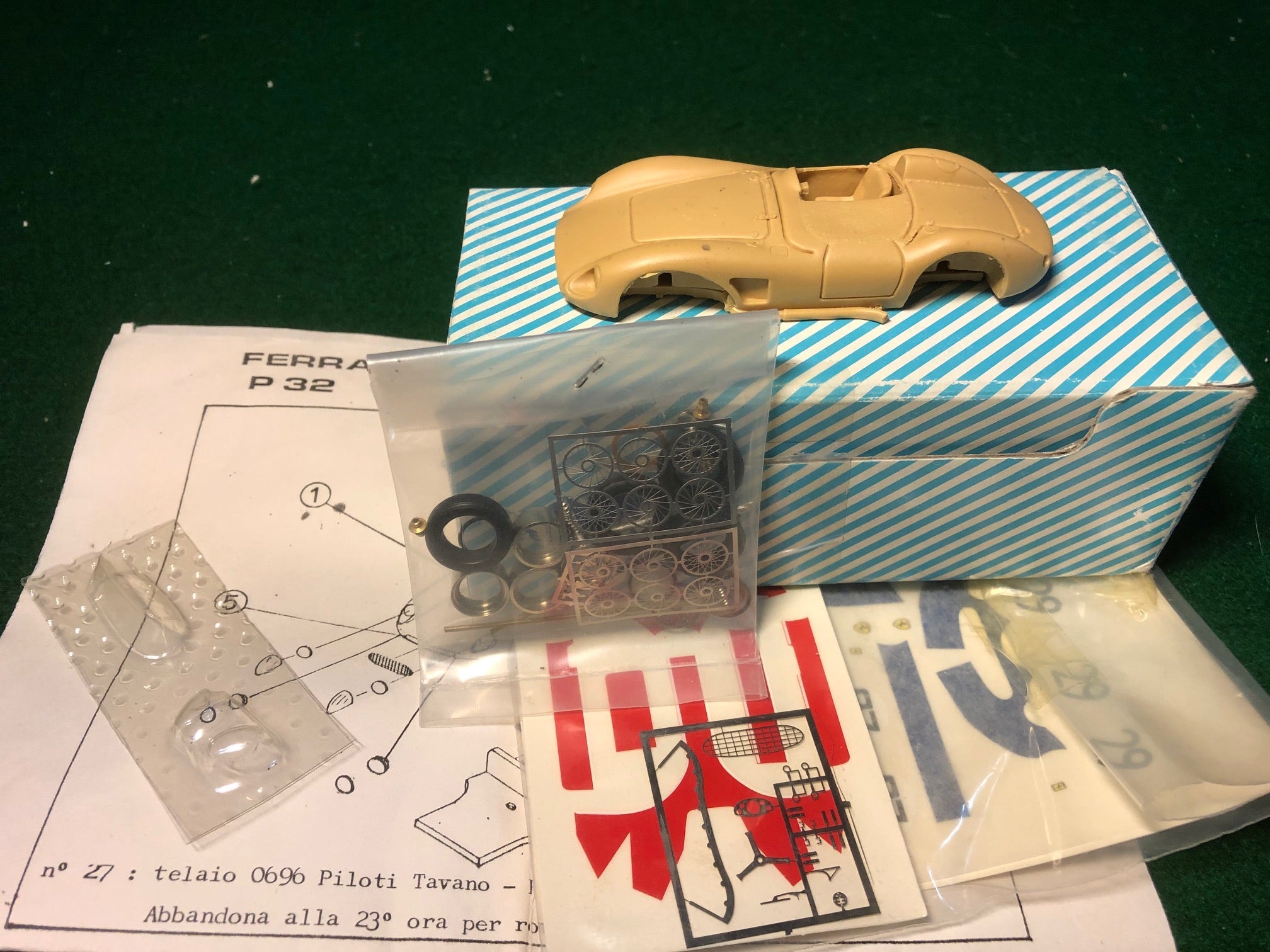 Ferrari 500 TRC N 27 Blue Version Le Mans 1957 by Tron 1:43 (P32)