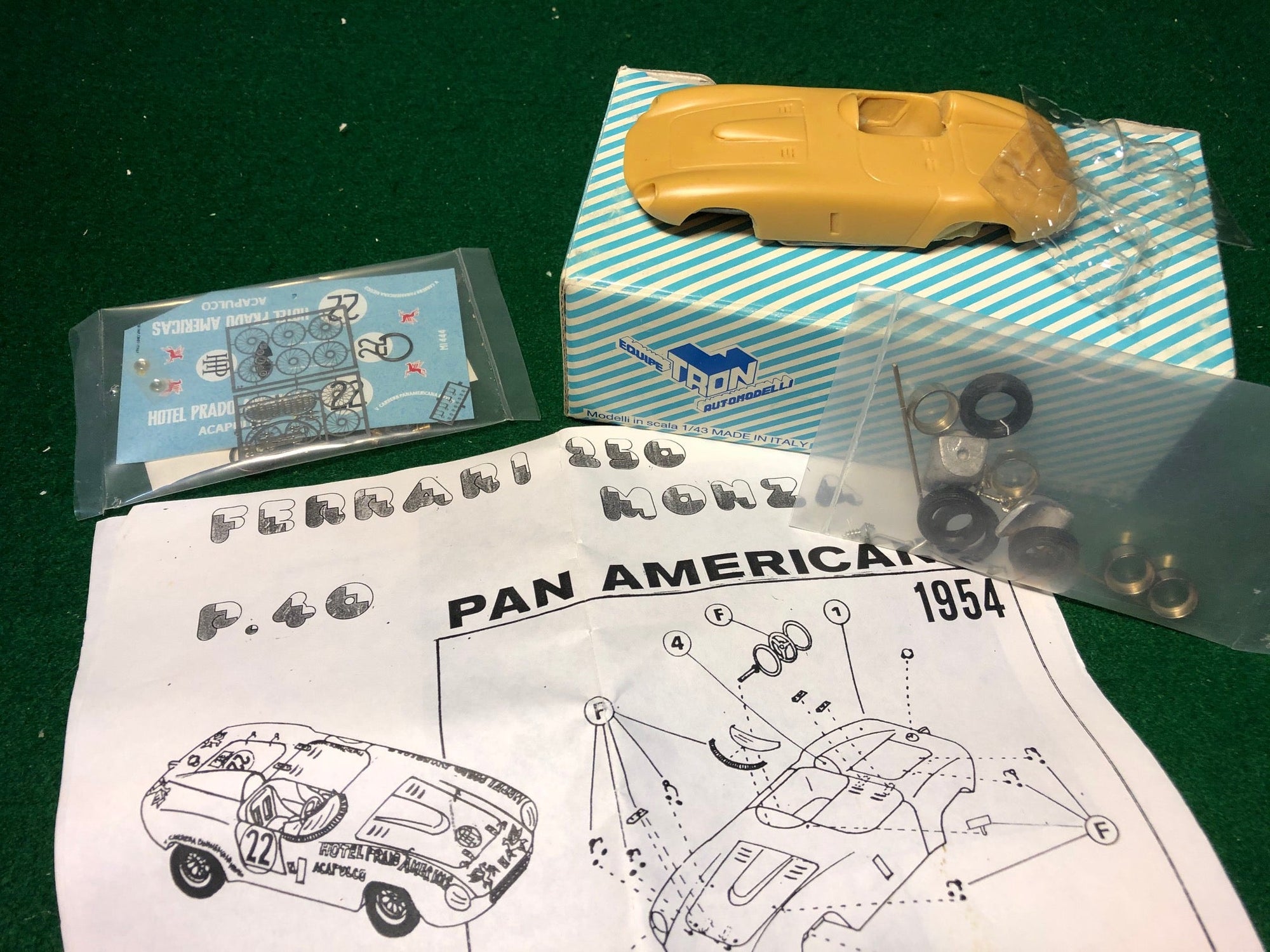 Ferrari 250 Monza Carrera Panamericana 1954 by Tron 1:43 (P40)