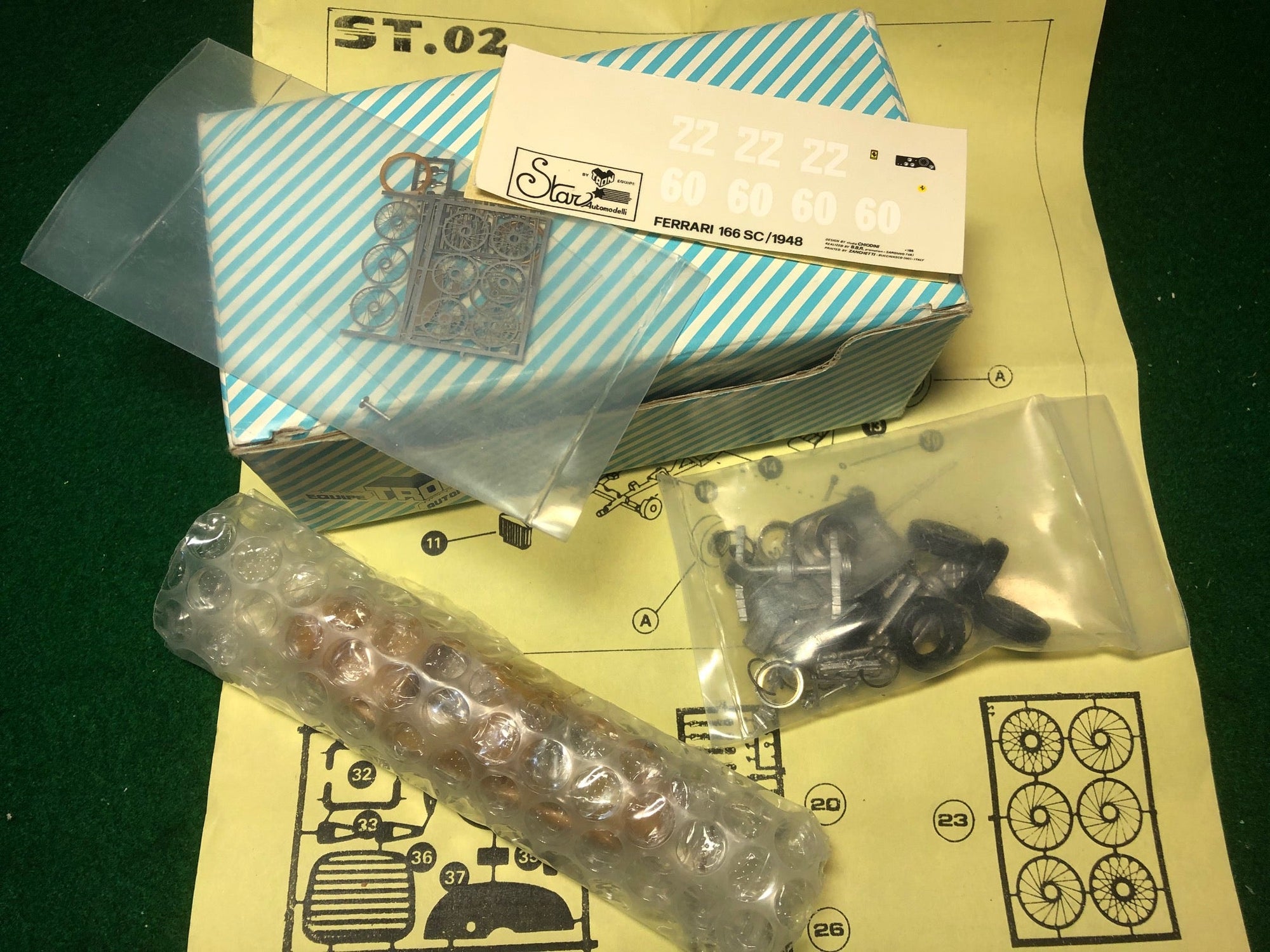 Ferrari 166 SC 1948 by Star-Tron 1:43 (ST02)