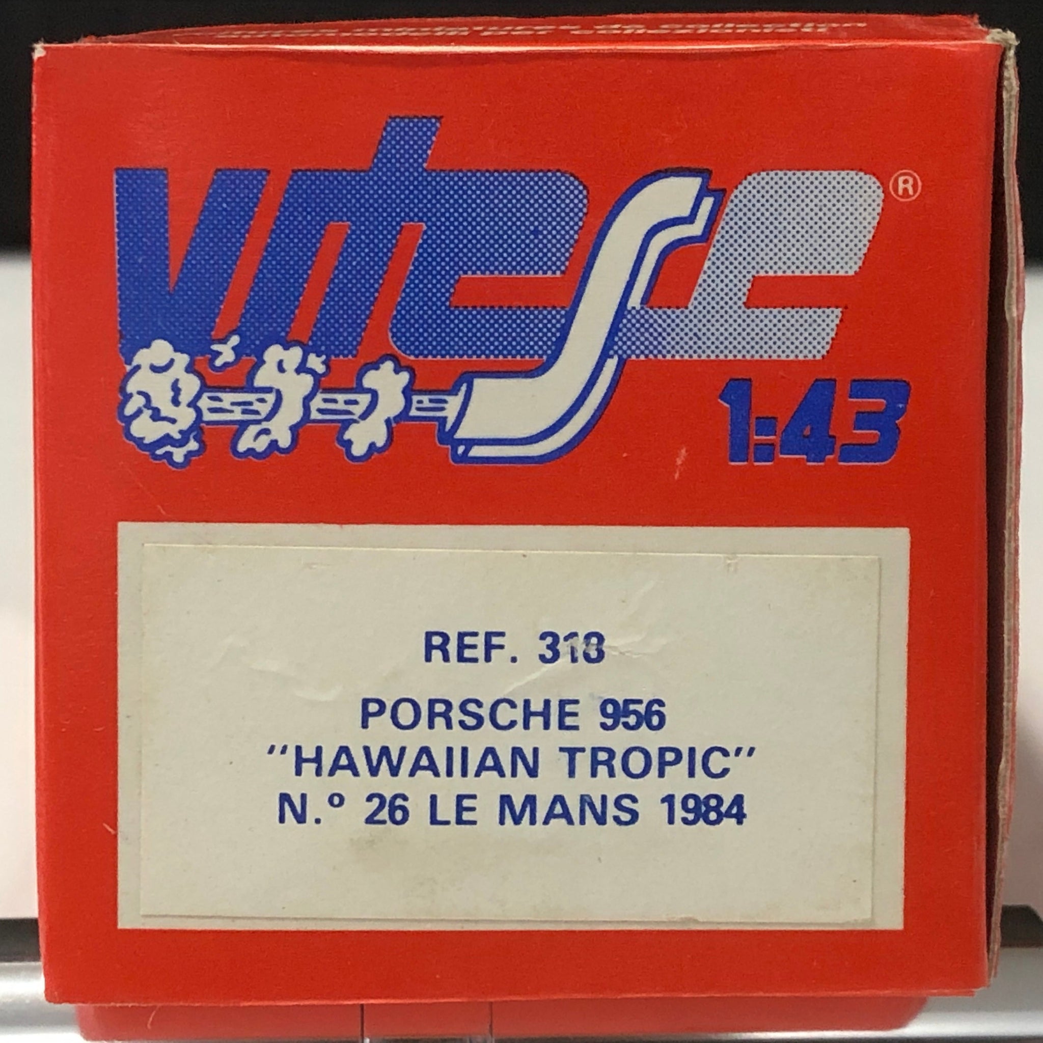 Porsche 956 Le Mans 1984 Hawayan Tropic N 26 by Vitesse 1:43 (318)