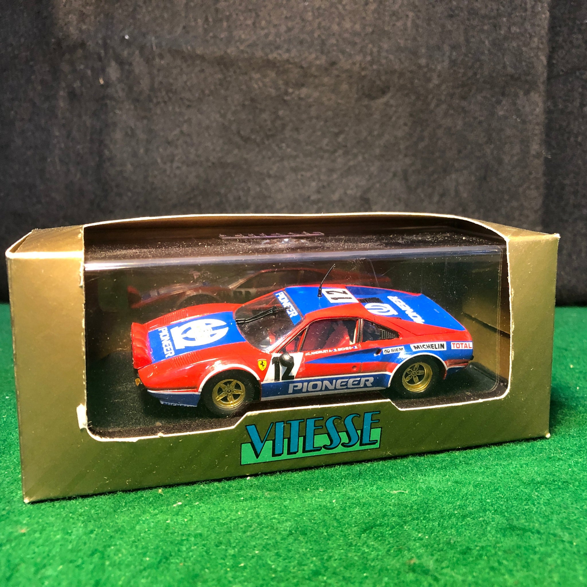 Ferrari 308 GTB N 12 Tour de Corse 1982 Andruet - Bicheby Vitesse 1:43 (L001)