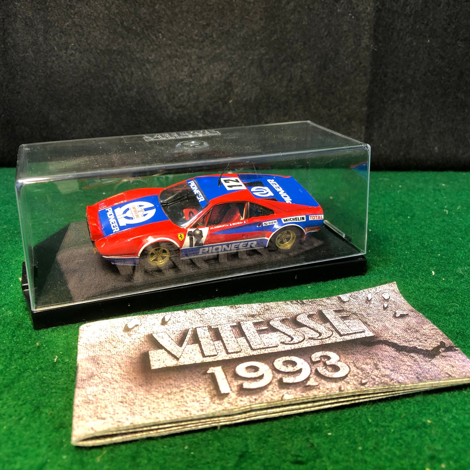 Ferrari 308 GTB N 12 Tour de Corse 1982 Andruet - Bicheby Vitesse 1:43 (L001)