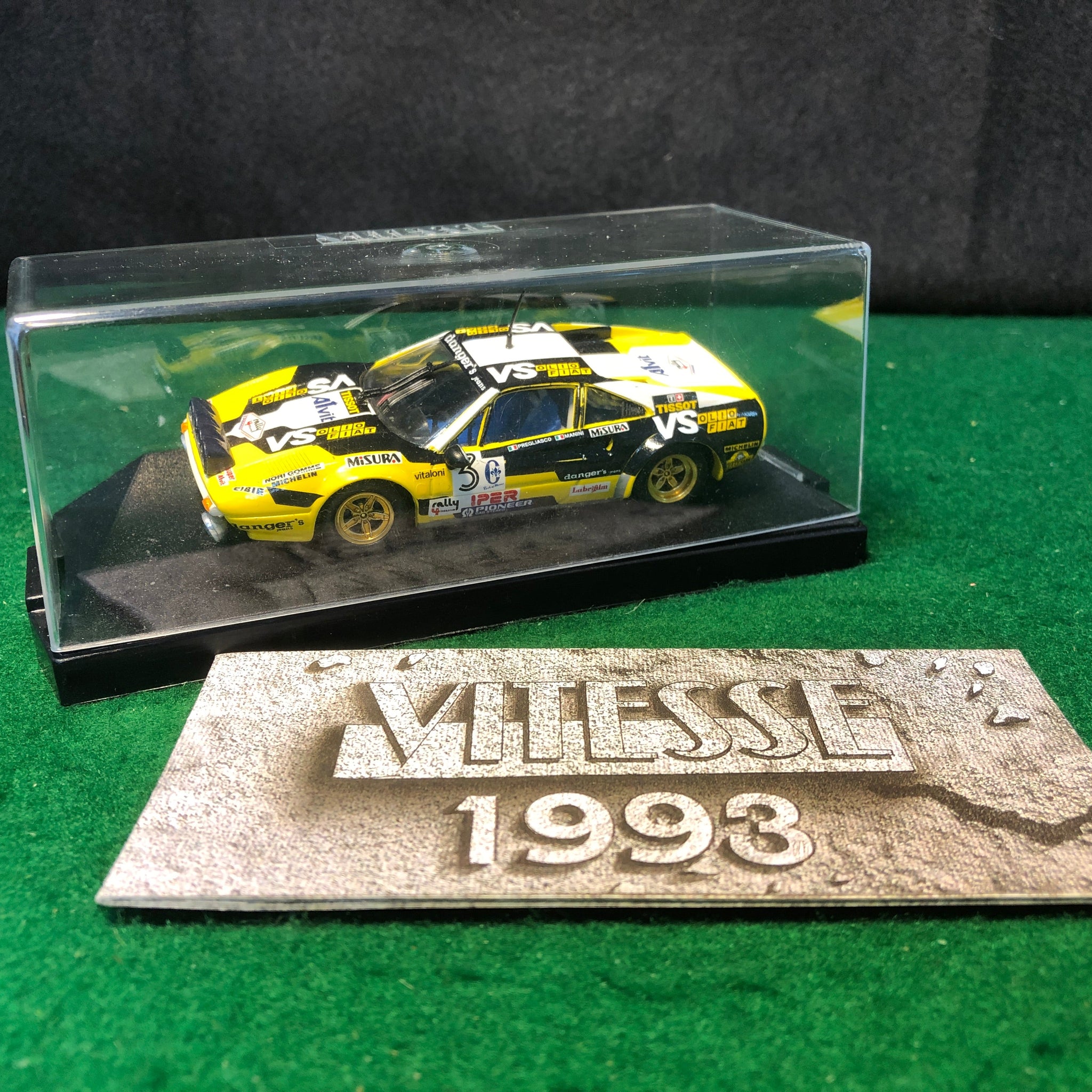 Ferrari 308 GTB N 3 Rally 4 Reggioni 1981 Pregliasco - Manini by Vitesse 1:43 (L026)