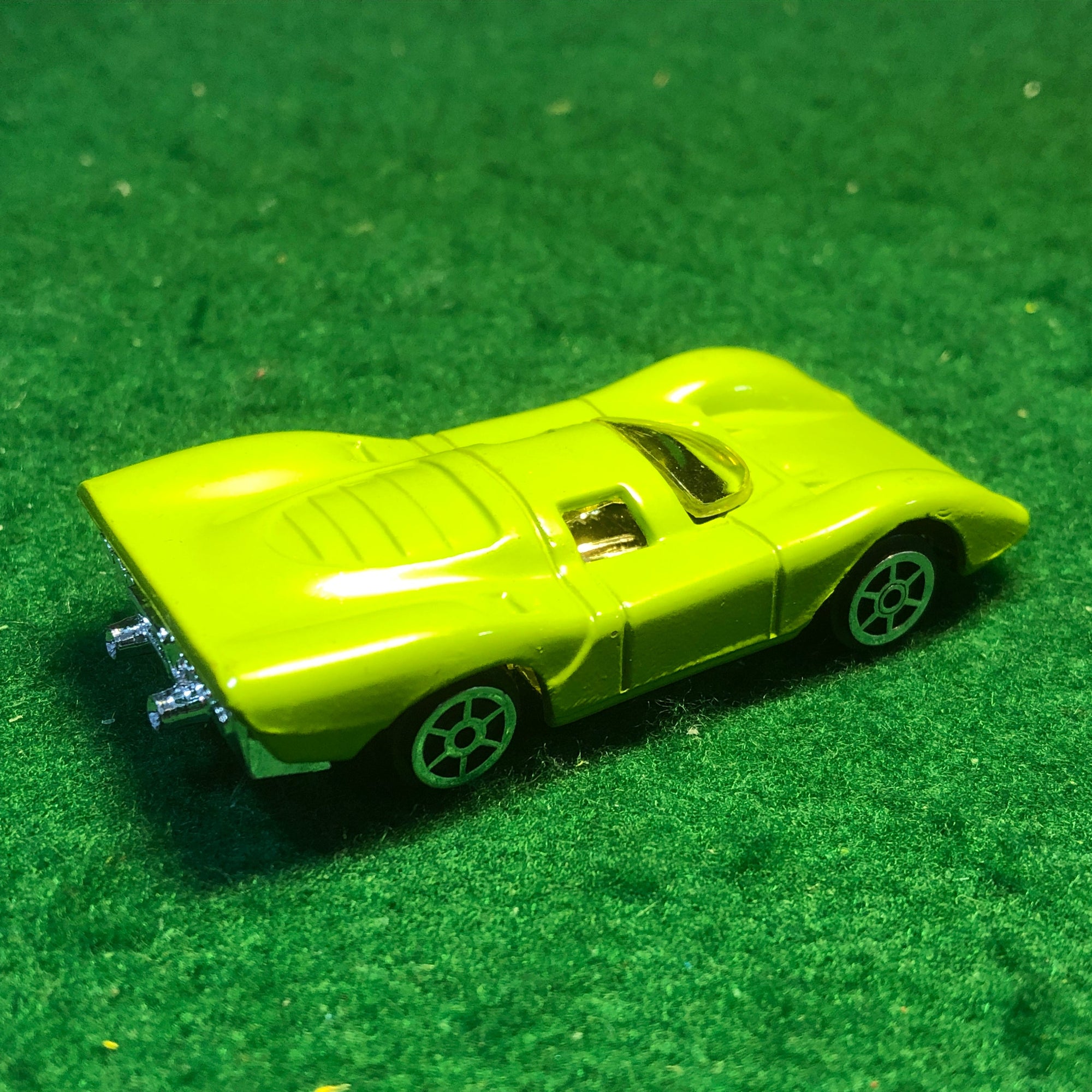 Ferrari 312 P Lime Green by W Tintoys 1:64 (508)(No box)