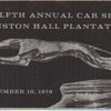 Gunston Hall Plantation Twelfth Annual Car Show Event Badge