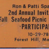 The Spanglers' Invitational Concours 1978 - Participant Adhesive Badge