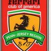 Ferrari Club of America - Penn-Jersey Region Sticker