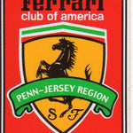 Ferrari Club of America - Penn-Jersey Region Sticker