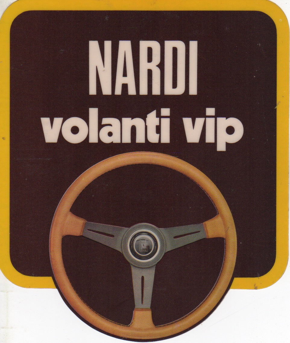 Nardi Volanti VIP Sticker (Large)