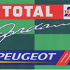 Jordan Peugeot Total F1 Team Sticker