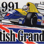 Nigel Mansell on 1991 Williams F1 Sticker