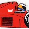 Michele Alboreto on 1986 Ferrari F1-86 Sticker