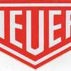 Heuer Sticker 1975 (As on Ferrari 312 T)(Large)