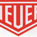 Heuer Sticker 1975 (As on Ferrari 312 T)(Large)