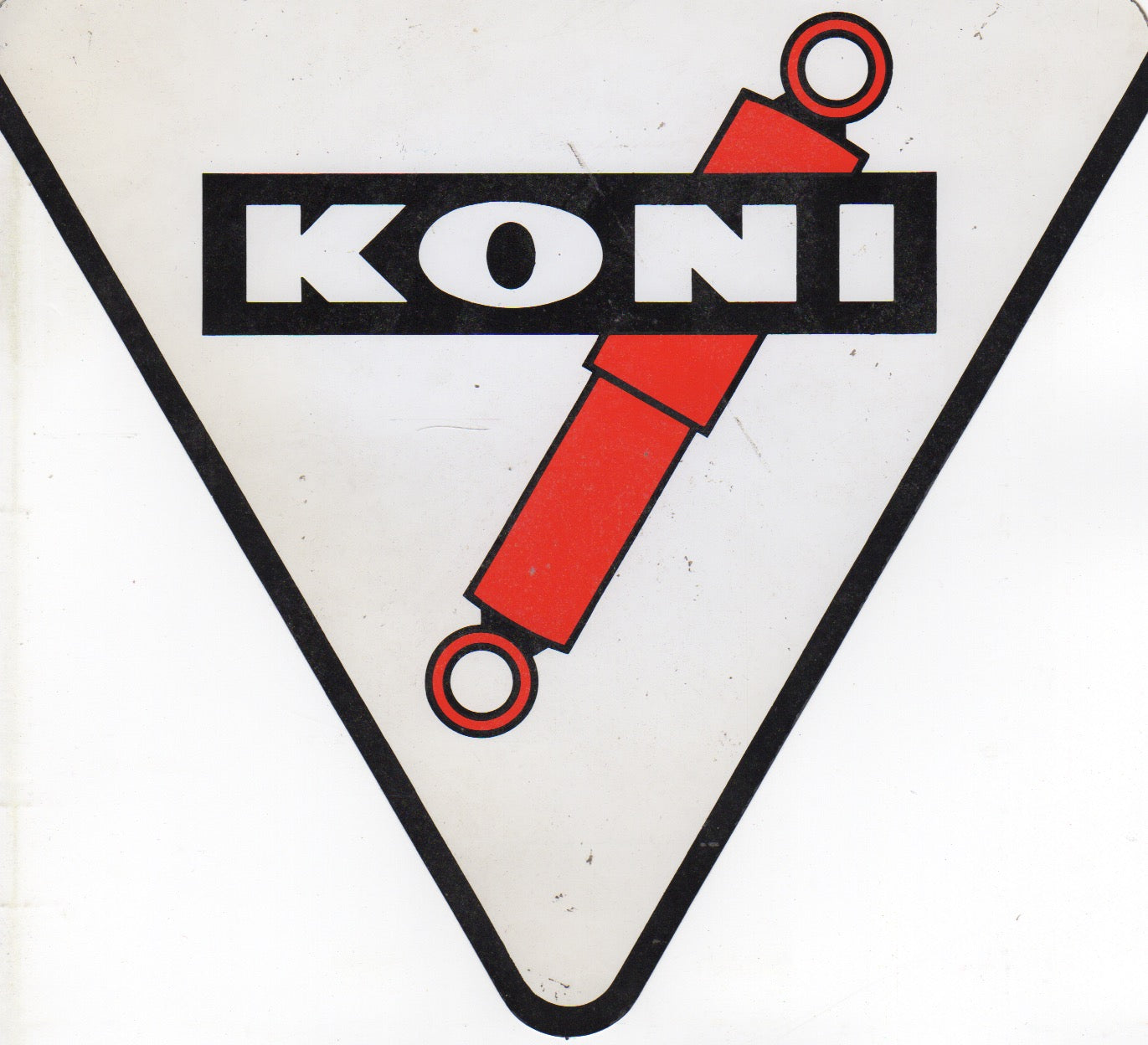 Koni Shock Absorbers Sponsorship Sticker (Large)