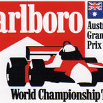 Marlboro World Championship Team Australian GP Sticker