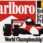 Marlboro World Championship Team Belgian GP Sticker