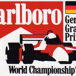 Marlboro World Championship Team German GP Sticker