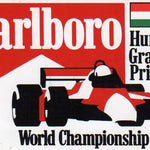 Marlboro World Championship Team Hungary GP Sticker
