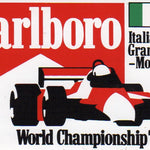 Marlboro World Championship Team Italian GP Sticker