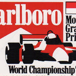 Marlboro World Championship Team Monaco GP Sticker