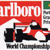 Marlboro World Championship Team Portuguese GP Sticker