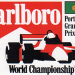Marlboro World Championship Team Portuguese GP Sticker