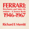 Ferrari Brochures & Sales Literature, 1946-67
